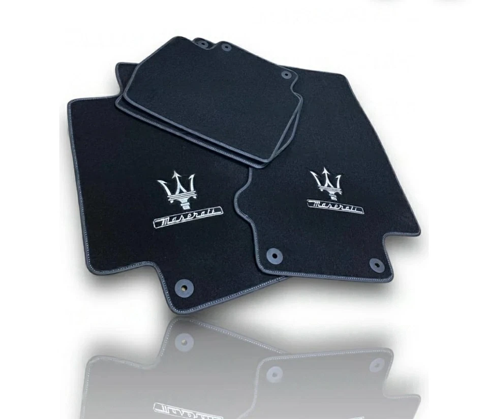 Alfombrillas para Maserati Ghibli Levante Quattroporte Granturismo Grecale MC20 Foto 1 de 4