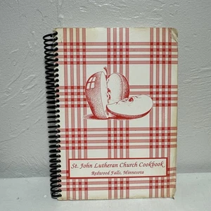 ST. JOHN LUTHERAN CHURCH SPIRAL COOKBOOK 1997 Redwood Falls MN - Bild 1 von 22