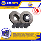 2x Vented Brake Discs and Pads fits RENAULT CLIO Mk3 1.2 Front 05 to 14 260mm