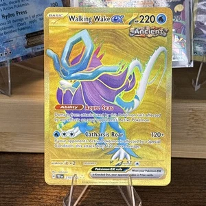 Walking Wake ex 215/162 Sv05: Temporal Forces Holo NM Pokemon - Picture 1 of 6