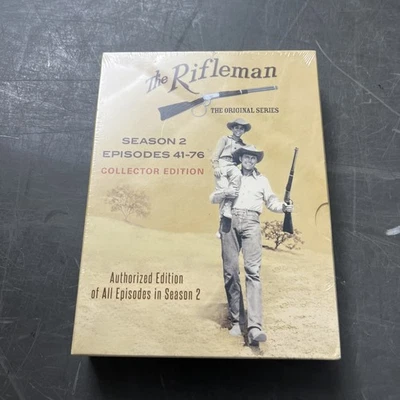 RARE The Rifleman: Complete Season Two 2 Collectors Edition DVD Box Set Ep 41-76 - Image 1 of 2