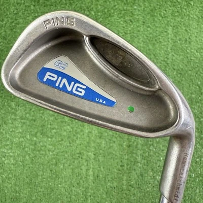 READ Ping G2 5 Iron Green Dot AWT Steel Regular Flex Driver Shaft-1” Short - Image 1 of 4
