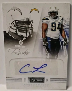 Panini Playbook Rookie Insert 184/299 2011 Corey Liuget #60 autógrafo RC CASI NUEVO-COMO NUEVO - Imagen 1 de 6