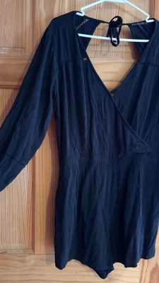 Romper Feminino Abercrombie & Fitch Azul Marinho Tamanho XL - Imagem 1 de 4