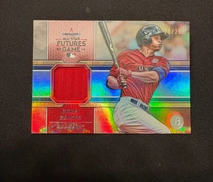 Corey Seager - 2015 Bowman Draft Futures Juego Reliquia Numerada/25 - MAL DAÑADO - Imagen 1 de 4