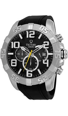 Victory V-Monarch Japanese Quartz Black Dial Men's Watch - Image 1 of 2