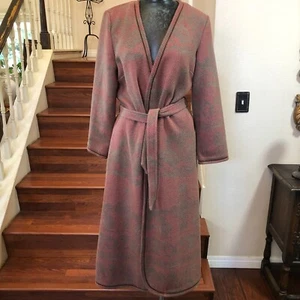 J. Jill Damen Medium Wollmischung langer Mantel mit Gürtel mit Taschen - Bild 1 von 12