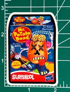Mr. Potato Dead - Playschool Wacky Package Vinyl Decal GLOSSY Sticker Bomb Rad - Picture 1 of 4