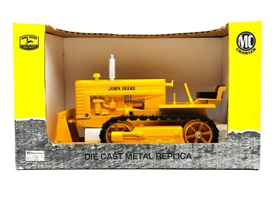 1/16 John Deere MC Industrial Yellow Crawler With Blade, Rubber Tracks - Image 1 of 3