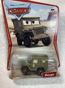 DISNEY PIXAR Cars Sarge Jeep Willy’s Super Rare 2005 Disney World of Cars New - Picture 1 of 24