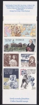 Album Treasures Sweden Scott #  1977a  New Sweden Complete Booklet  MNH - Image 1 of 2