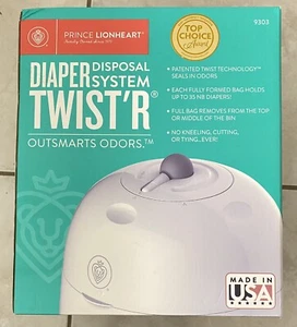 Diaper Disposal System Twist ‘R Lionhearted New - Picture 1 of 5