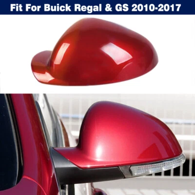 Cubierta de espejo retrovisor izquierdo rojo para Buick Regal & GS 2010-2017  Foto 1 de 4