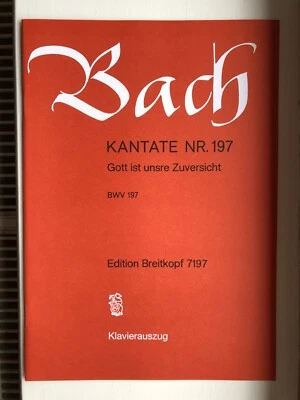 JS Bach: Cantata BWV 197 - Gott ist unsre Zuversicht - Image 1 of 3