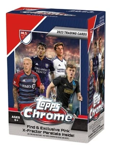 2023 TOPPS CHROME MLS SOCCER BLASTER BOX Value Box ⚽️  - Picture 1 of 2