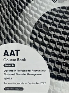 AAT Cash and Financial Management: Course Book by BPP Learning Media (Paperback, - Picture 1 of 1