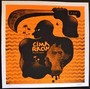 CIMARRON / Signed CUBAN Screen-print Salutes CUBA Reggae Pop Star + LP Cover Art - Picture 1 of 4