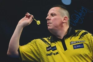 Dave Chisnall Dardos Firmados a Mano 12x8 Foto Dardos Autógrafo Chizzy 1 - Imagen 1 de 1