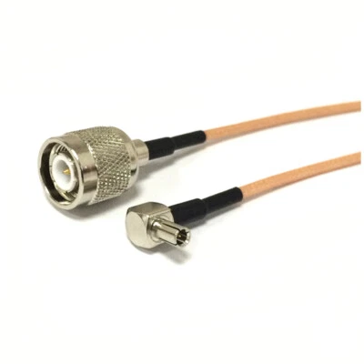 TNC Male Female RP to TS9 Right Angle Pigtail Cable RG316 15cm for 3G USB Modem - Image 1 of 4