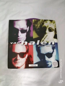 Van Halen – Don't Tell Me,VINYL, 7", 45 RPM, L. E,, Numbered 03001 Purple - Picture 1 of 3