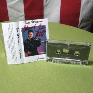 TIM WATSON autograph Black Creek cassette tape 90s hand-signed Fiddlin bluegrass - Picture 1 of 2