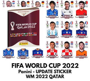 Panini WM 2022 Update Sticker FIFA World CUP Qatar / Einzelsticker zum aussuchen - Bild 1 von 82