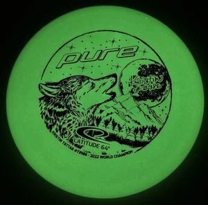 Moonshine Zero Medium Pure Latitude 64 Discs Putter Dynamic Kristin Tattar Glow - Picture 1 of 3