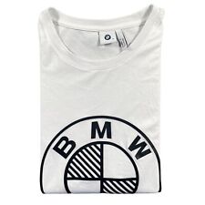BMW Logo White/Black T Shirt Mens Size 4 Sz XL Excellent Mint Condition