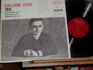 1958 Gesellschaft vergessene Musik Lekeu Raritäten Trio Violine Cello audiophil DuNann - Bild 1 von 4