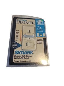 Lutron Skylark SELV-603-WH 300W Schiebedimmer mit Ein-/Ausschalter NEU weiß - Bild 1 von 11