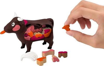 Special Yakiniku Puzzle -Ushi- MegaHouse MH51124R COW 3D Puzzle 37 pieces - Image 1 of 4