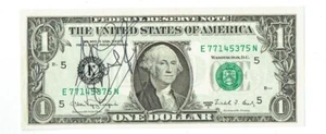 Billete de $1 Janet Jackson JSA de colección firmado 1988 sin circular música automática excelente - Imagen 1 de 3