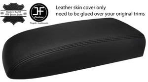 Negro Costura Apoyabrazos Real Cubierta de Cuero Para Saab 9-7X 97X 2005-2009 - Imagen 1 de 2