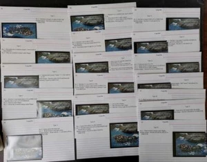 Folleto de sello FAROE ISLANDS #H2, los 18 tipos - estudio especializado, en muy buen estado, Scott $315 - Imagen 1 de 1