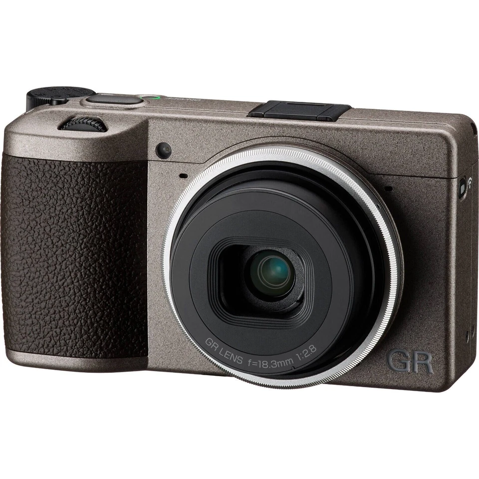 Ricoh GR III Diary Edition 1080p f/2.8 Digital Camera - Gray (01249)