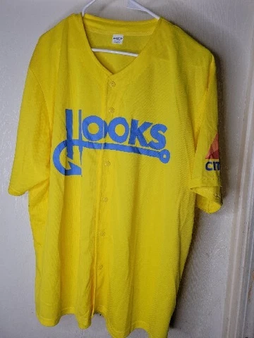 Corpus Christi Hooks Yellow Citgo SGA Jersey,Size (XL) Cover