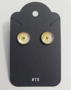 Pokemon TCG Lightning [Electric] Energy Pack Art Earrings Cosmic Eclipse 2019 - Bild 1 von 1