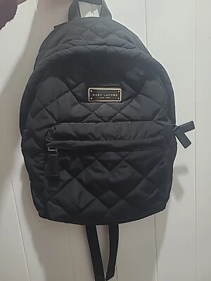 Mochila acolchada Marc Jacobs negra QC-038325 Foto 1 de 4