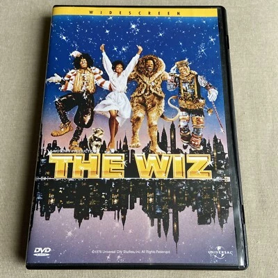 The Wiz (DVD 1978 WS) Diana Ross Michael Jackson Richard Pryor Nipsey Russell Oz - Image 1 of 4