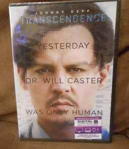 New Transcendence (DVD, 2014) Johnny Depp SciFi Sentient AI Machine Technology - Picture 1 of 2
