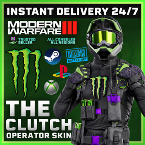 Call Of Duty Modern Warfare 3 Monster Energy 🔥 THE CLUTCH RARE SKIN 🔥 COD MW3