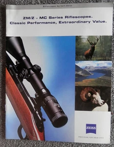 ZEISS ZM/Z - MC SERIES RIFLESCOPES, 1998 CATALOG LN - Imagen 1 de 4