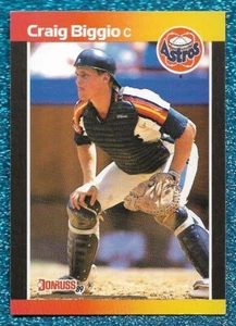 1989 Donruss #561 Craig Biggio Rookie RC EX HOF ASTROS 3.000 HITS (C) - Bild 1 von 1