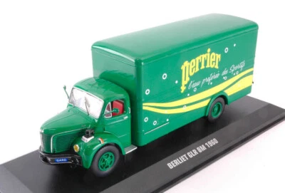 BERLIET GLR 8M PERRIER 1960 TRANSPORTEUR IXO TRU019 1:43 CAMION TRUCK - Photo 1/2