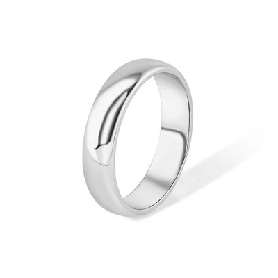 TIFFANY & Co. Alianza de boda Forever platino 6 mm Lucida nuevo $3,200 Foto 1 de 4