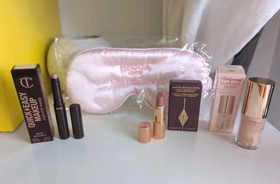 CHARLOTTE TILBURY Face Lips and Eye set with Eye Mask all travel size NIB - Image 1 of 4