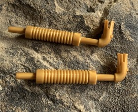 LEGO Lot of 2 City Ninjago Pearl Gold Car Truck Vehicle Exhaust Pipe Pieces. 2x