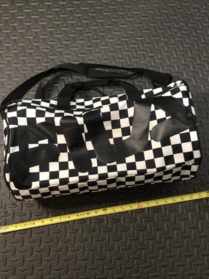 Bolso de Lona Fila a Cuadros 18x10x10 con Correa para el Hombro Foto 1 de 4