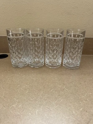 Lote Juego 4 Vasos Ralph Lauren Cristal Aston Agua Highball Cristal 6.25" Foto 1 de 4