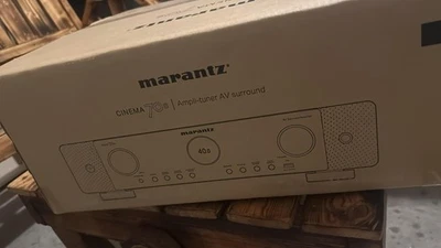 Marantz Cinema 70s Black 7.2 Channel AV Surround Receiver 8K AC100V NEW #499 - Image 1 of 4
